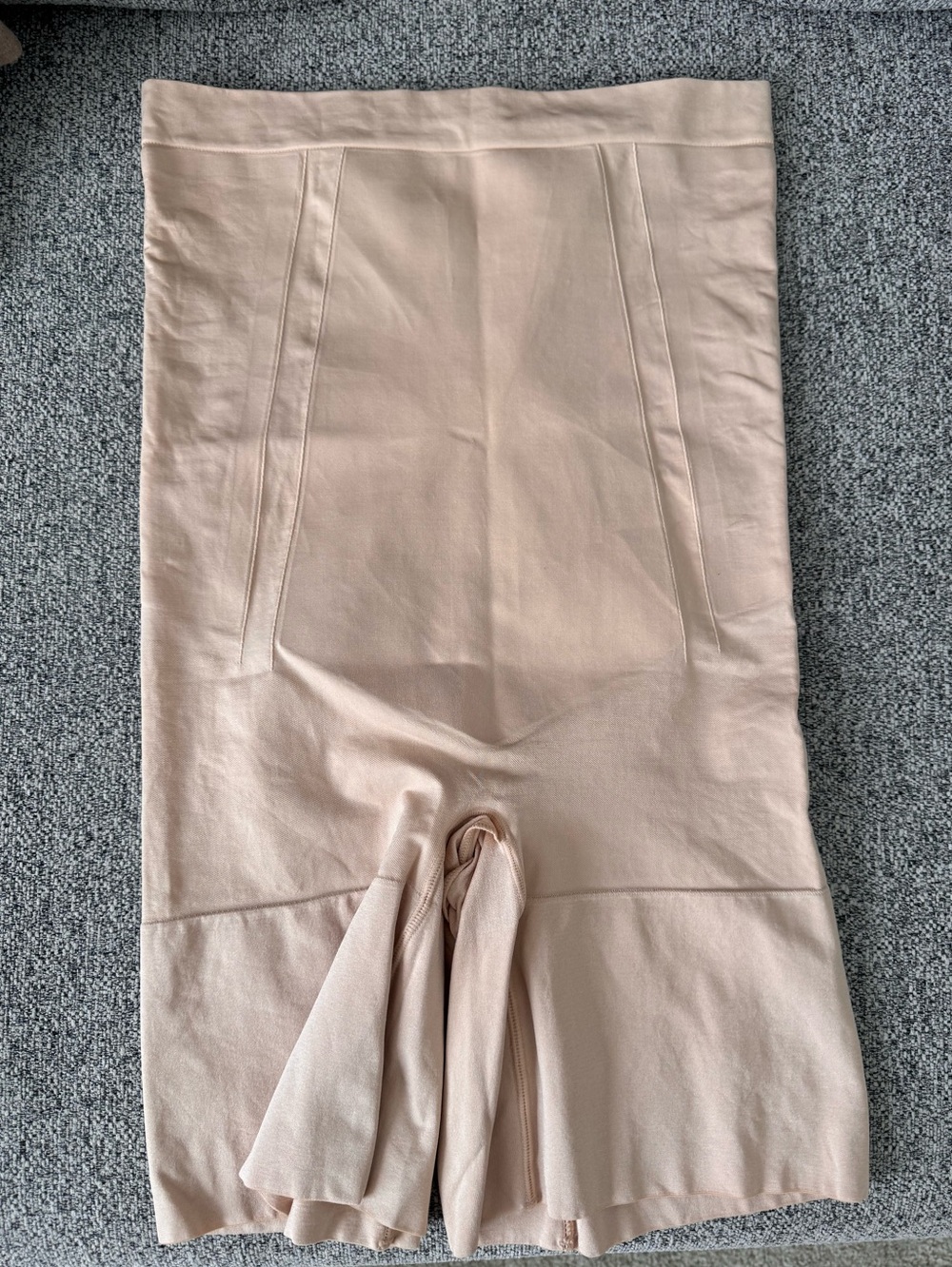 SPANX Beige High-Waist Shaping Shortie Size L
